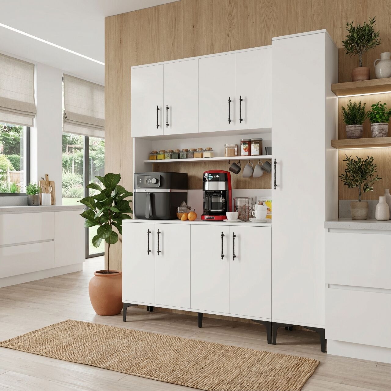 Evde Kahve Köşesi Nasıl Oluşturulur? Şık & Fonksiyonel Fikirler