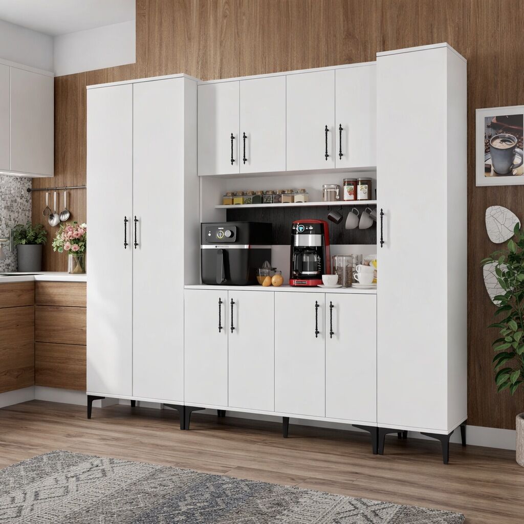 Evde Kahve Köşesi Oluşturmanın Püf Noktaları | Dolaplı Kahve Köşesi Fikirleri