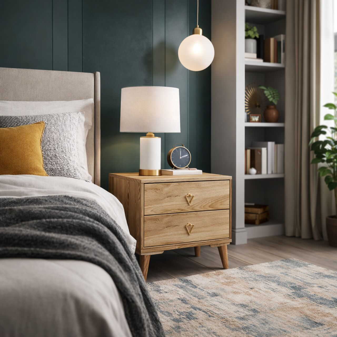 Yatak Odasında Konforu Tamamlayan Detay: Komodin