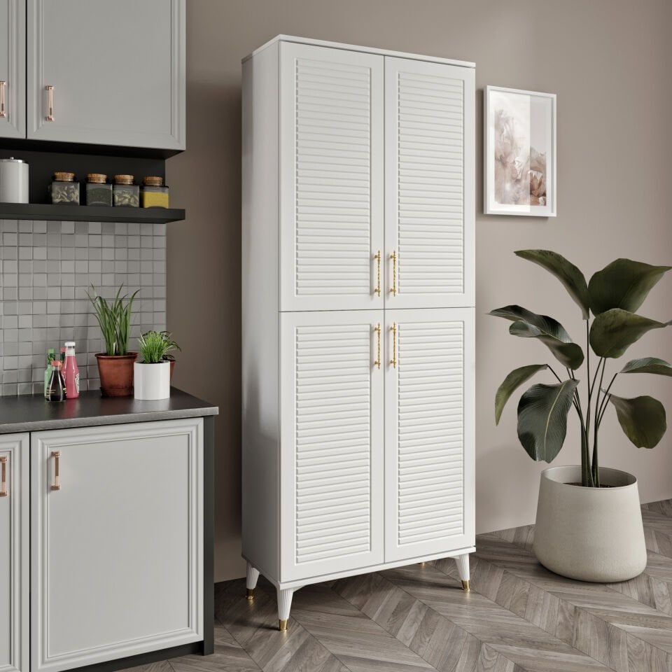 PNJ4190 beyaz gold çok amaçlı dolap ön görünüm