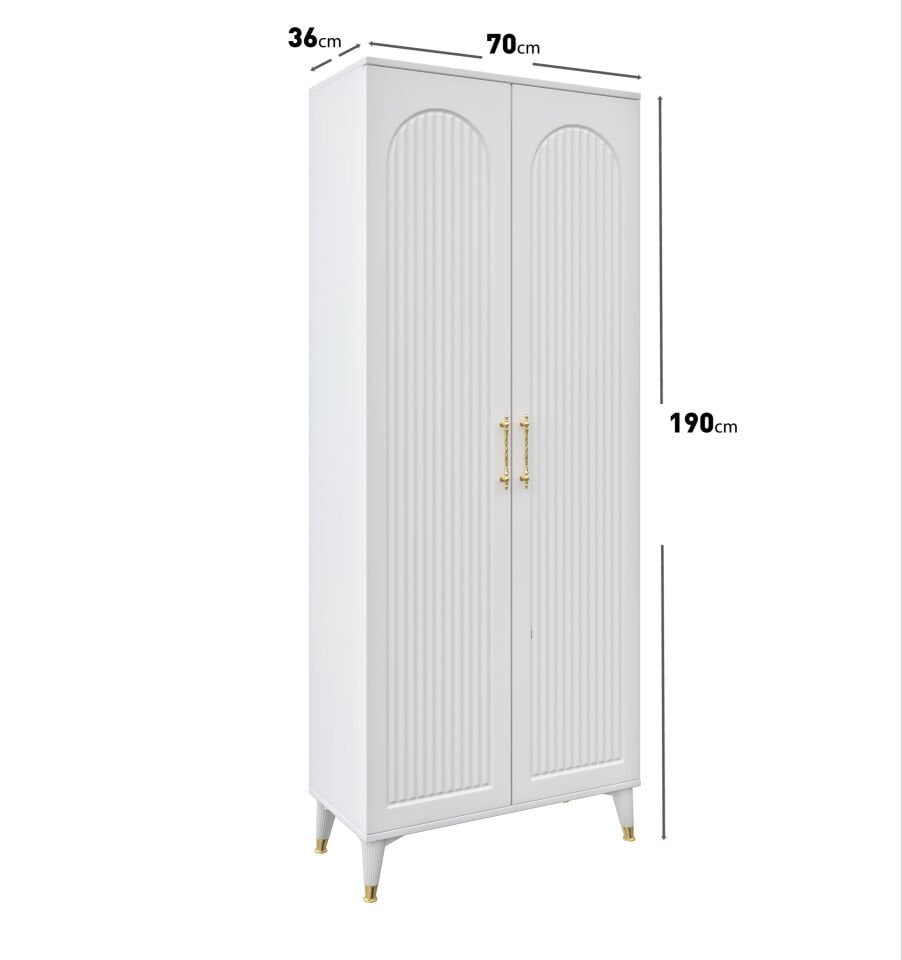 KLA2190 beyaz gold metal kulp detay