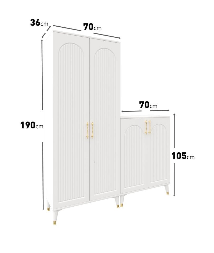 KLA4190 beyaz gold metal kulp detay