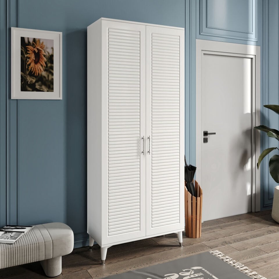 Panjurlu Metal Kulp PNJ2190 iç raflar ve düzen detayları