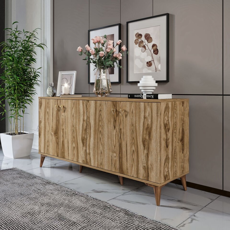 Salon dekorasyonu için ideal simple konsol modeli