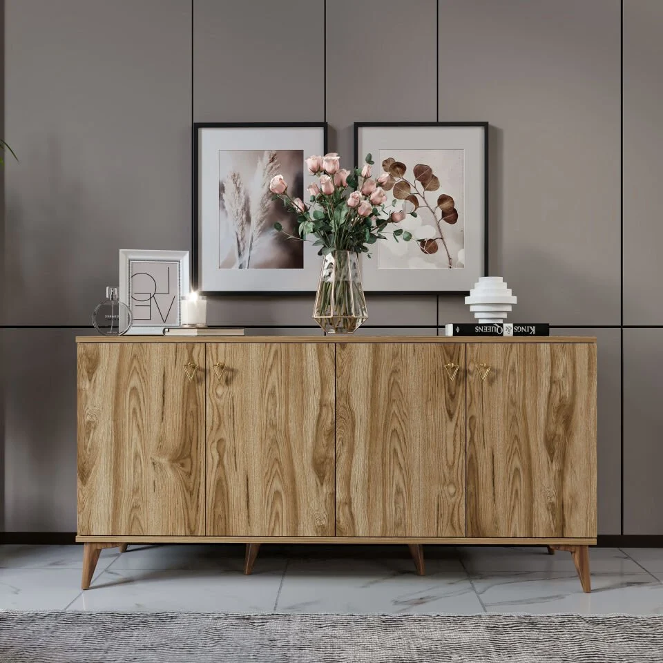 Simple konsol modern tasarım depolama alanı ile fonksiyonel konsol