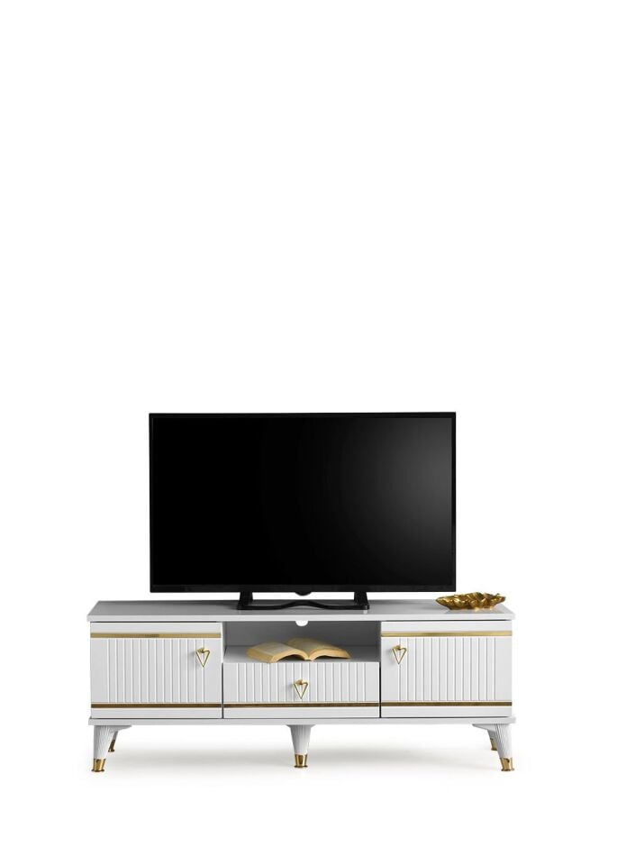 110 CM KORDON MDF MEBRAN KAPAK TV SEHPASI